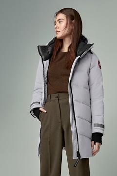 Chamarras Canada Goose Mujer Mexico - Merritt Abrigos Blancos ED0613985